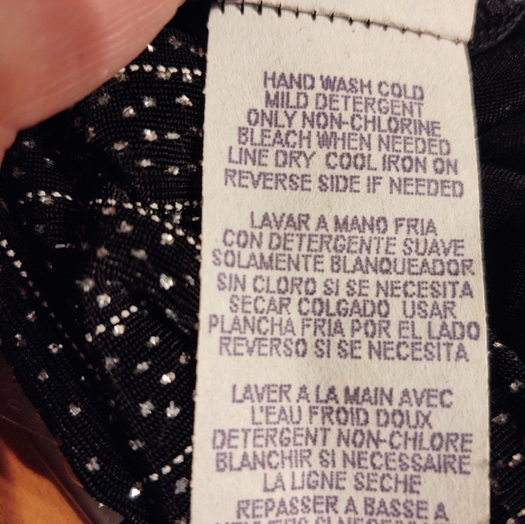 ONYX Nite By Wendye Chaitin Made in the USA - Cardigan - Size 1X - Vintage - Picture 12 of 12